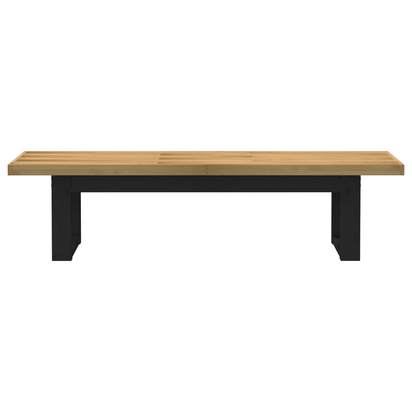 Esstischbank NOAIN 160 x 41 x 45 cm Massives Kiefernholz Natur