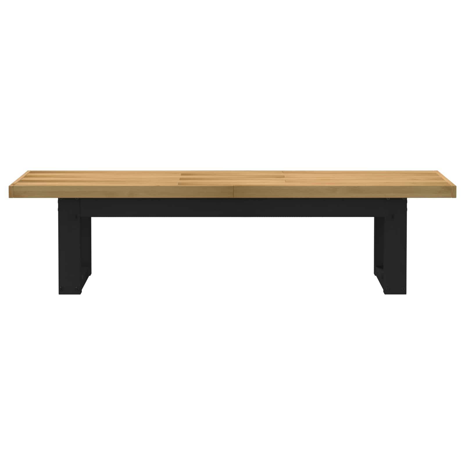 Esstischbank NOAIN 160 x 41 x 45 cm Massives Kiefernholz Natur