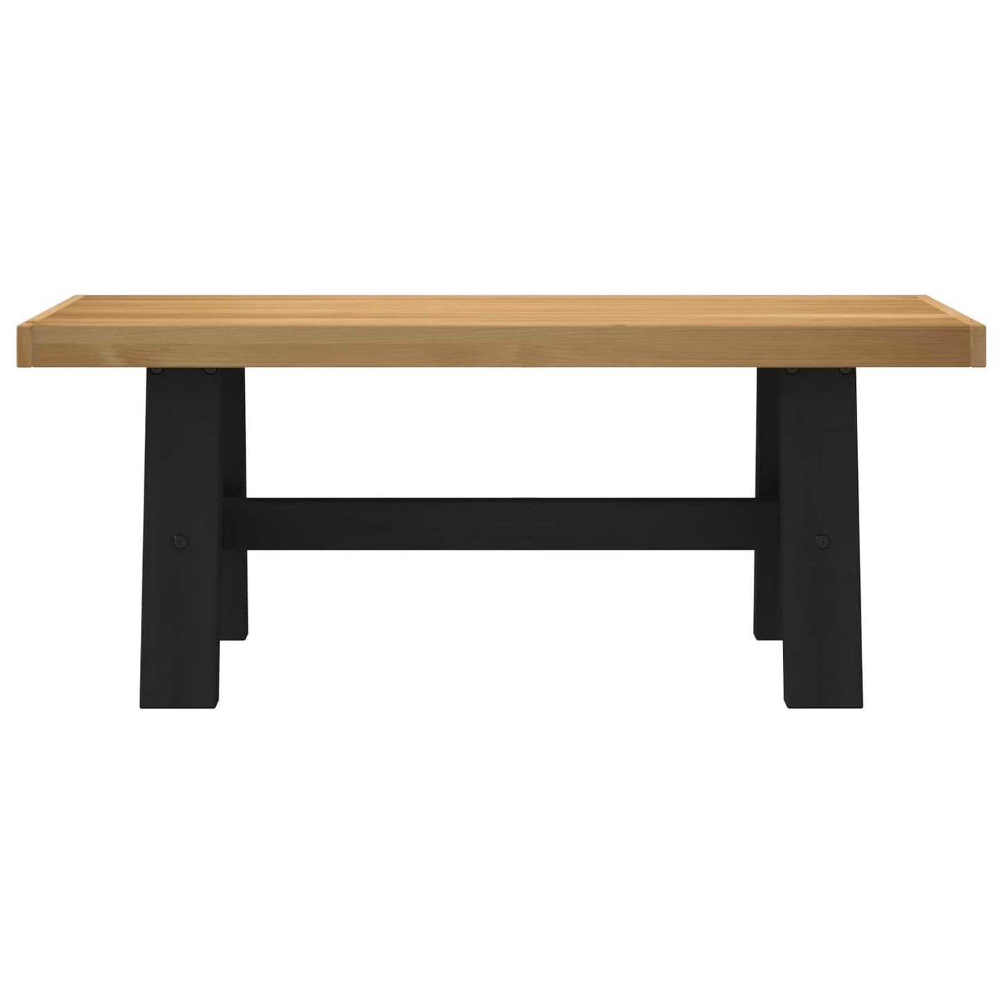 Esstischbank NOAIN 120 x 41 x 45 cm Massives Kiefernholz Natur