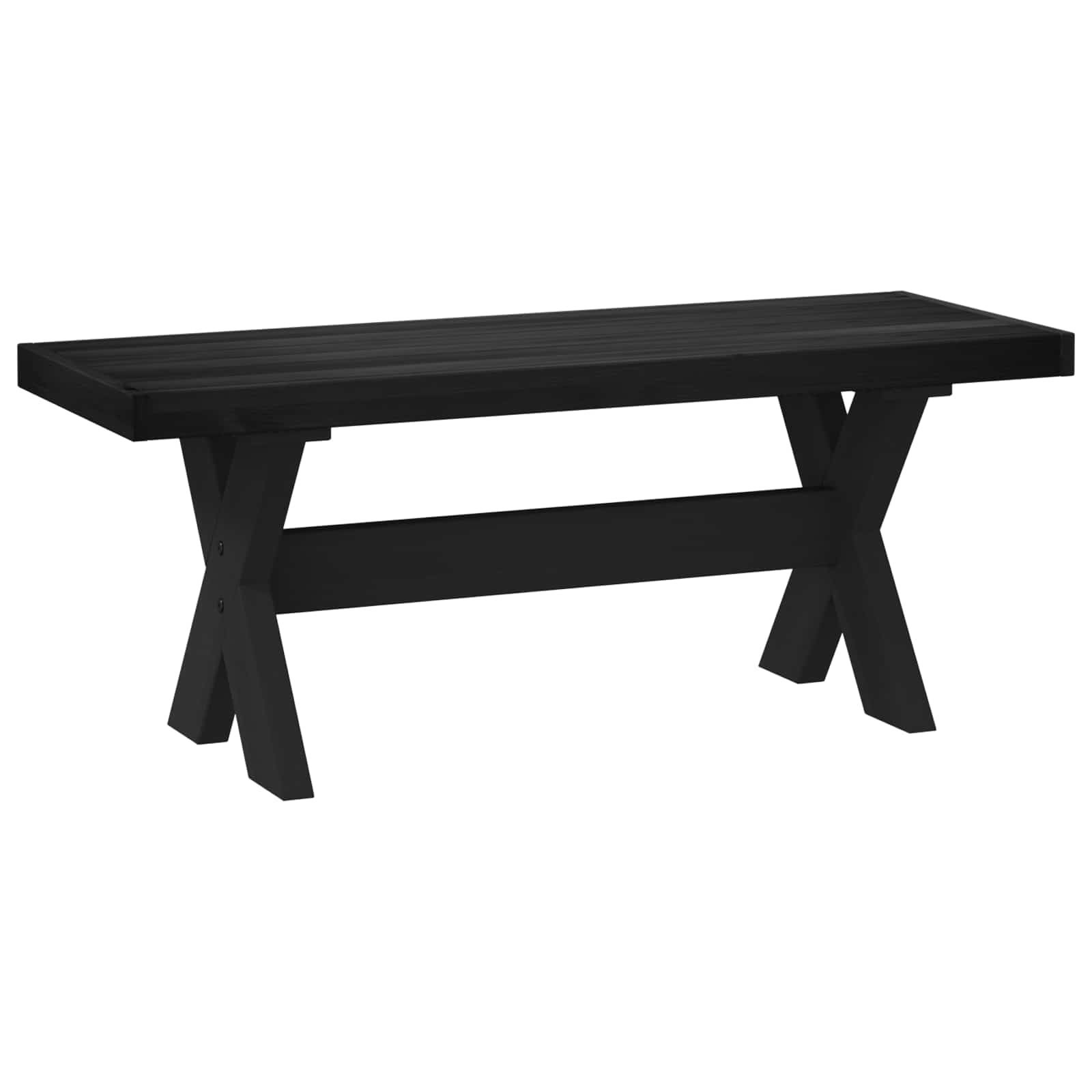 Esstischbank NOAIN 120 x 41 x 45 cm Massives Kiefernholz