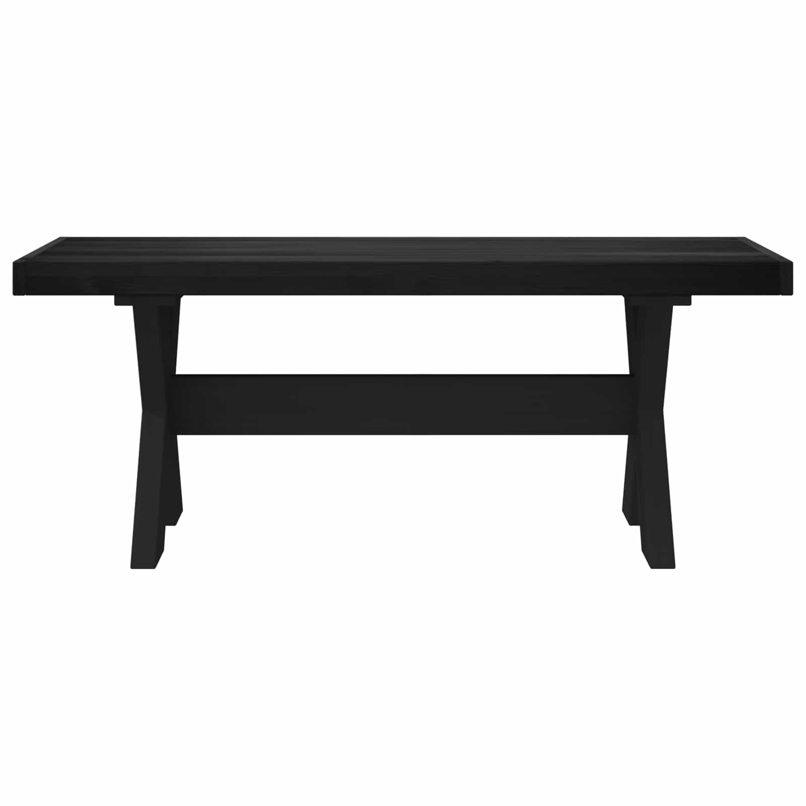 Esstischbank NOAIN 120 x 41 x 45 cm Massives Kiefernholz