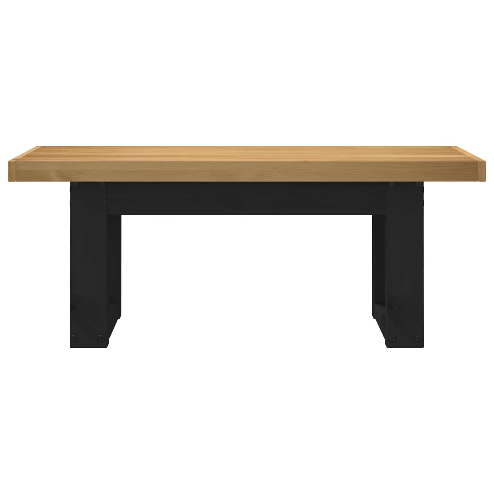 Esstischbank NOAIN 120 x 41 x 45 cm Massives Kiefernholz Natur