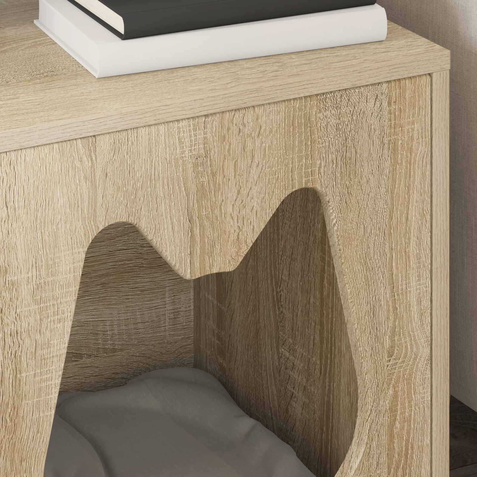 Katzenhaus Sonoma 42,5 x 40 x 53,5 cm Holzwerkstoff
