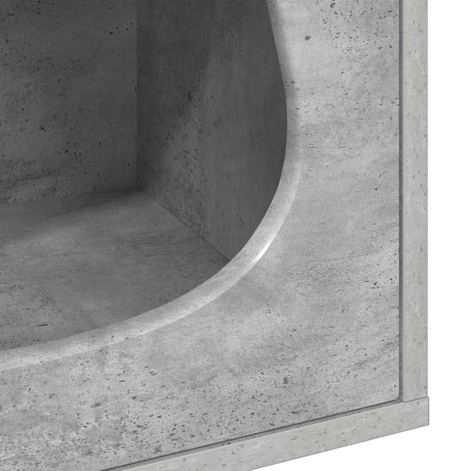 Katzenhaus Beton 42,5 x 40 x 53,5 cm Holzwerkstoff