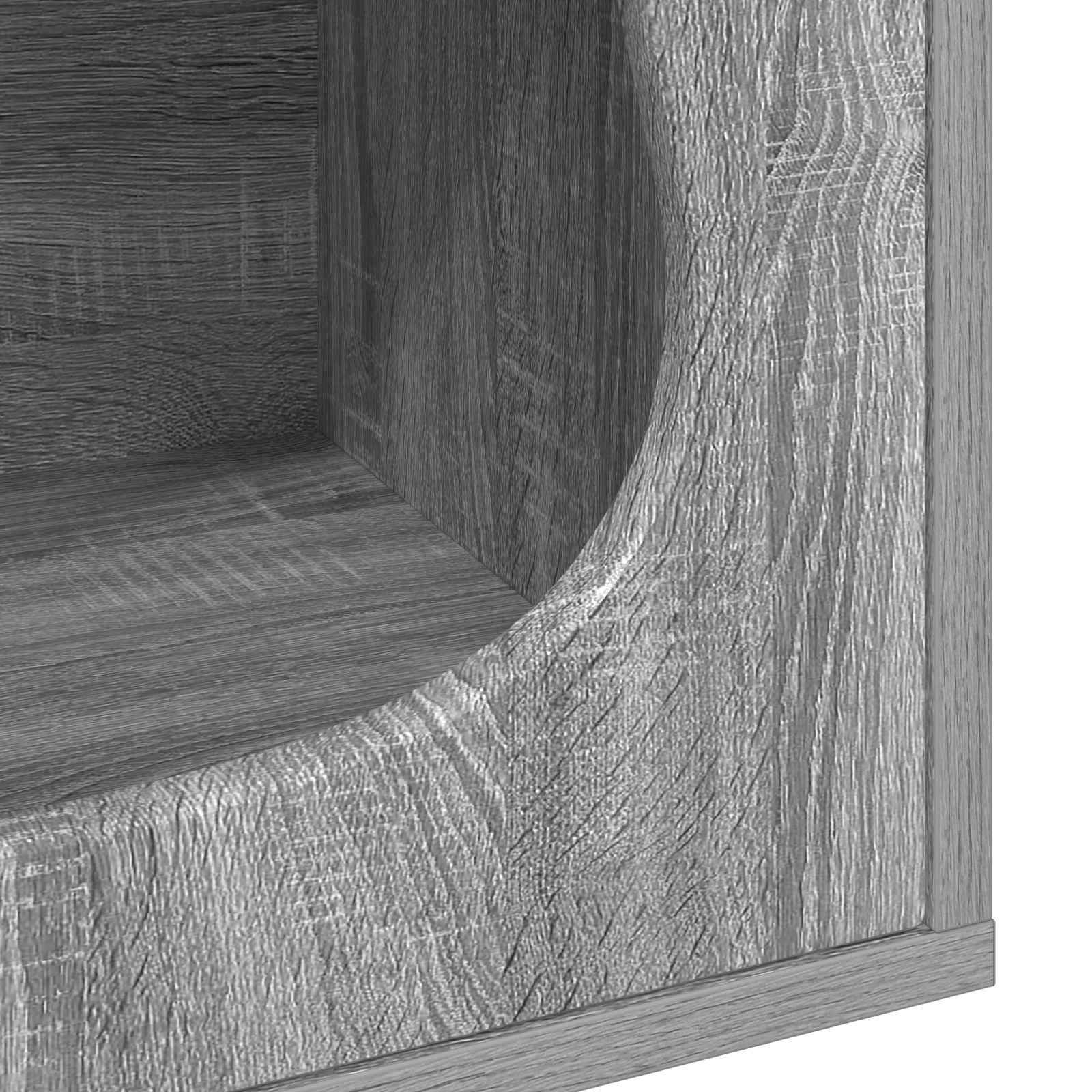 Katzenhaus Sonoma-Grau 42,5 x 40 x 53,5 cm Holzwerkstoff