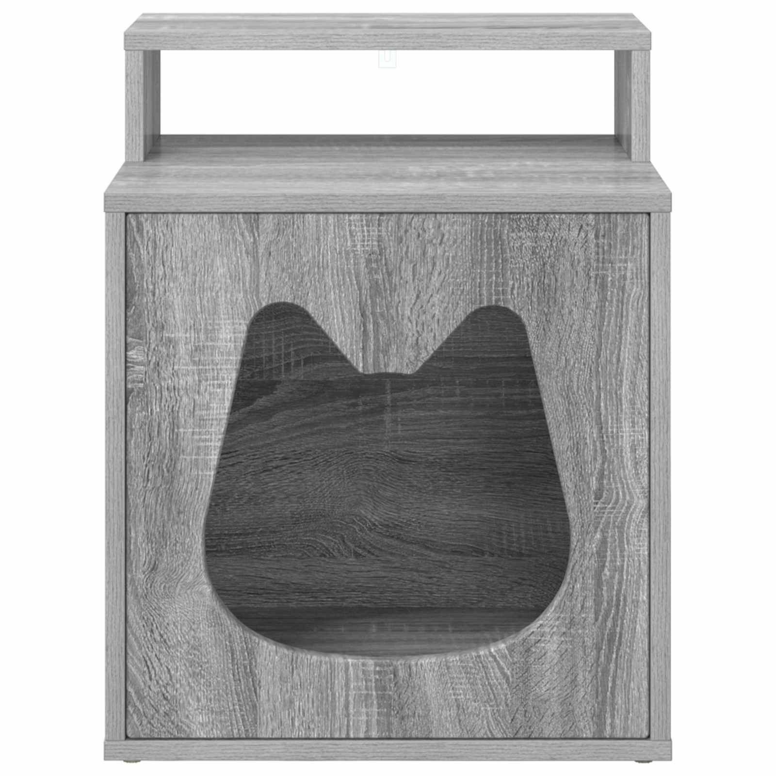 Katzenhaus Sonoma-Grau 42,5 x 40 x 53,5 cm Holzwerkstoff