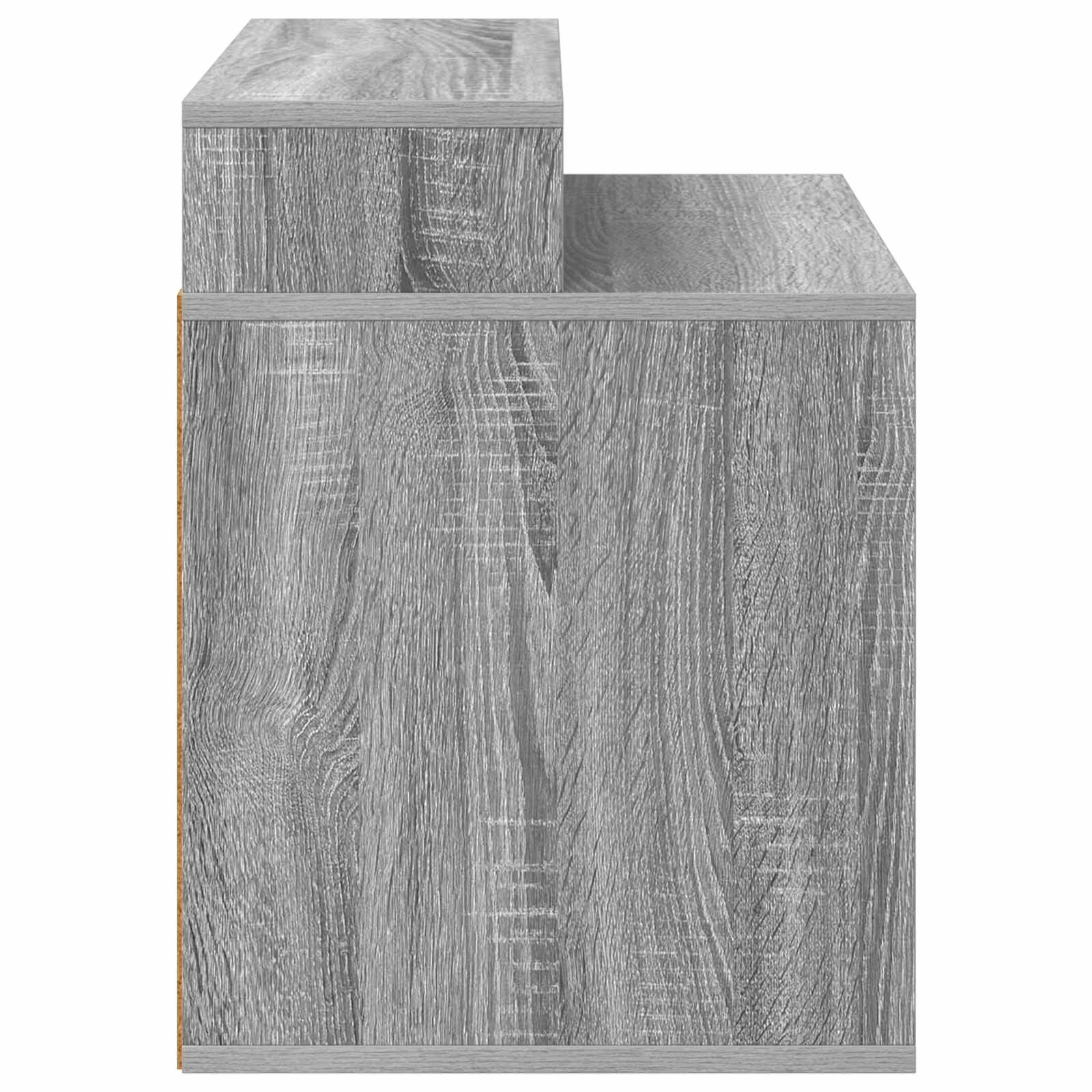 Katzenhaus Sonoma-Grau 42,5 x 40 x 53,5 cm Holzwerkstoff