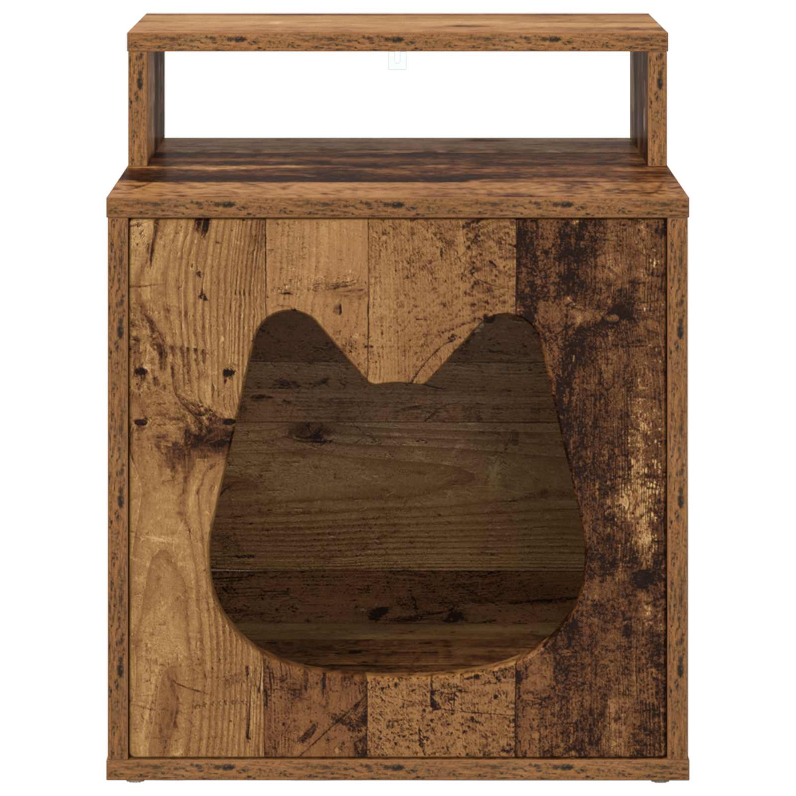 Katzenhaus Altholz 42,5 x 40 x 53,5 cm Holzwerkstoff