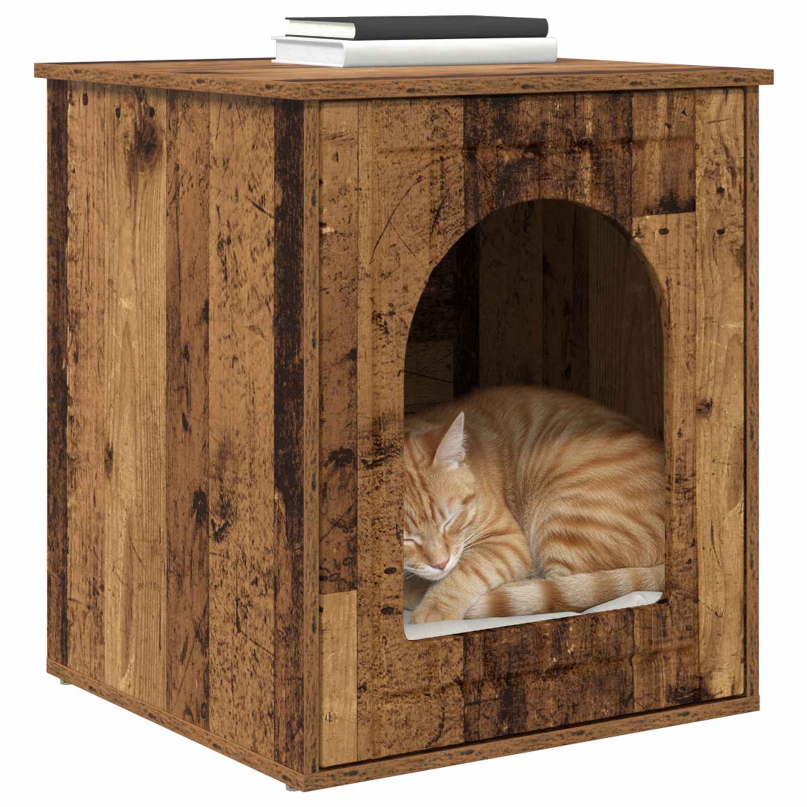 Katzenhaus Altholz 53 x 52 x 62 cm Holzwerkstoff