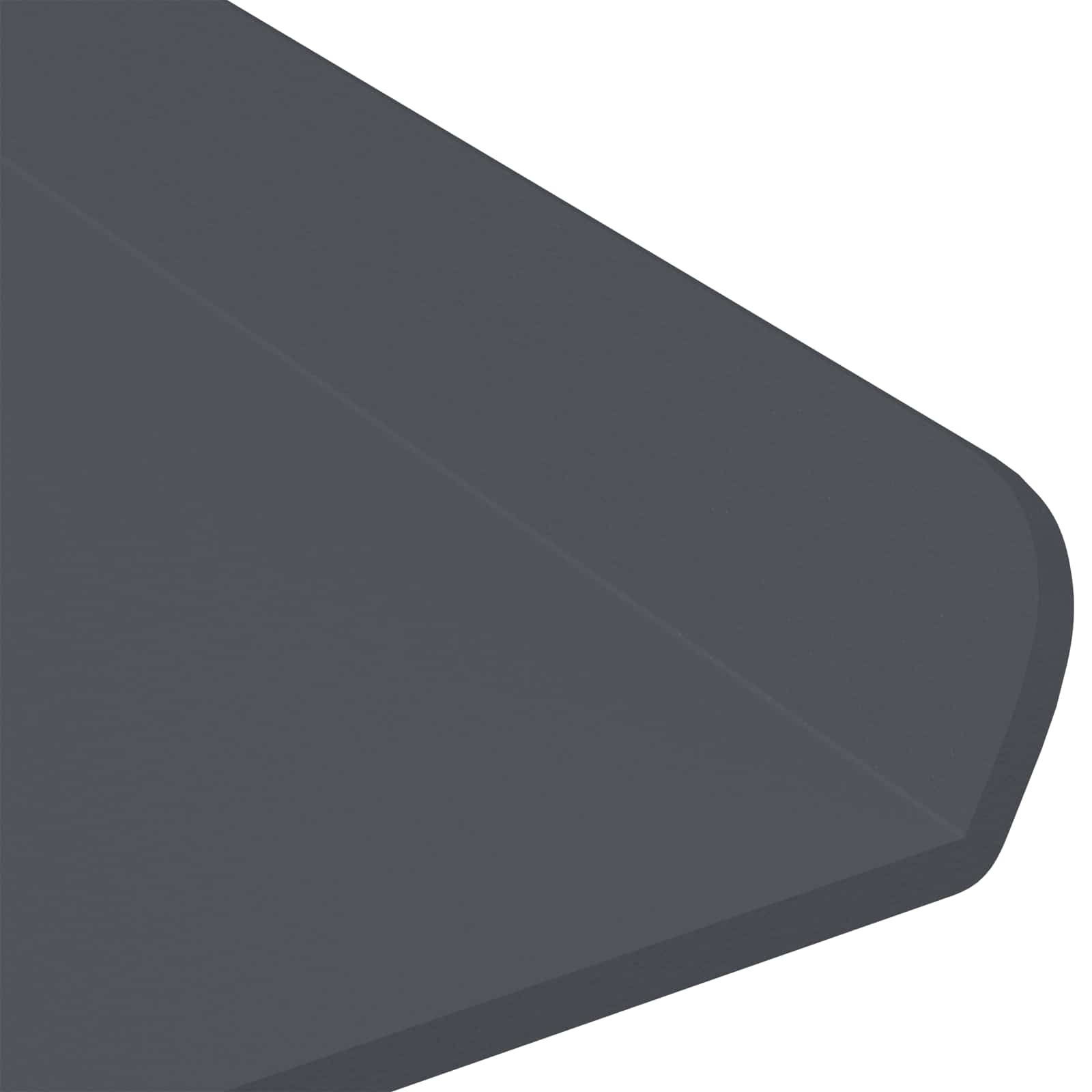 Schwebendes Regal 3 stk. Anthrazit 40 x 9 x 2,5 cm Stahl