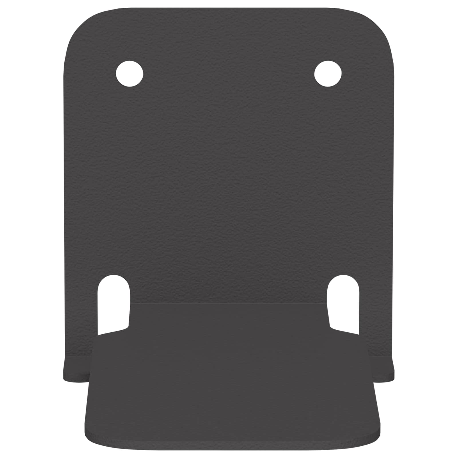 Unsichtbares Schwimmendes Regal 8 stk. Schwarz 6 x 11 x 6,5 cm
