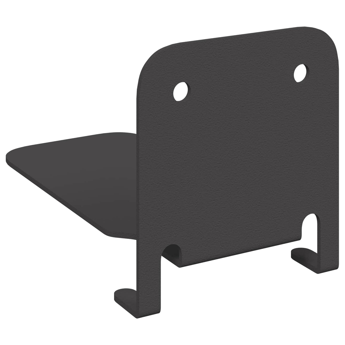 Unsichtbares Schwimmendes Regal 24 stk. Schwarz 6 x 11 x 6,5 cm