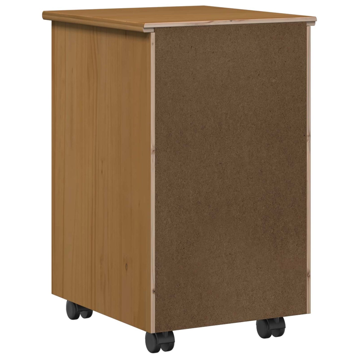 Rollschrank MOSS Honigbraun 34 x 39 x 56 cm