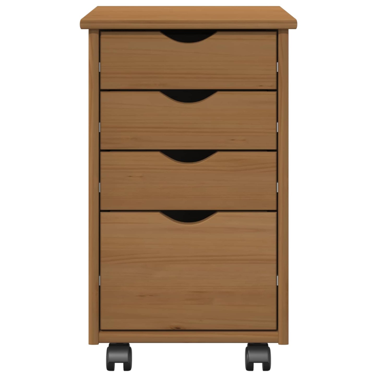 Rollschrank MOSS Honigbraun 34 x 39 x 56 cm