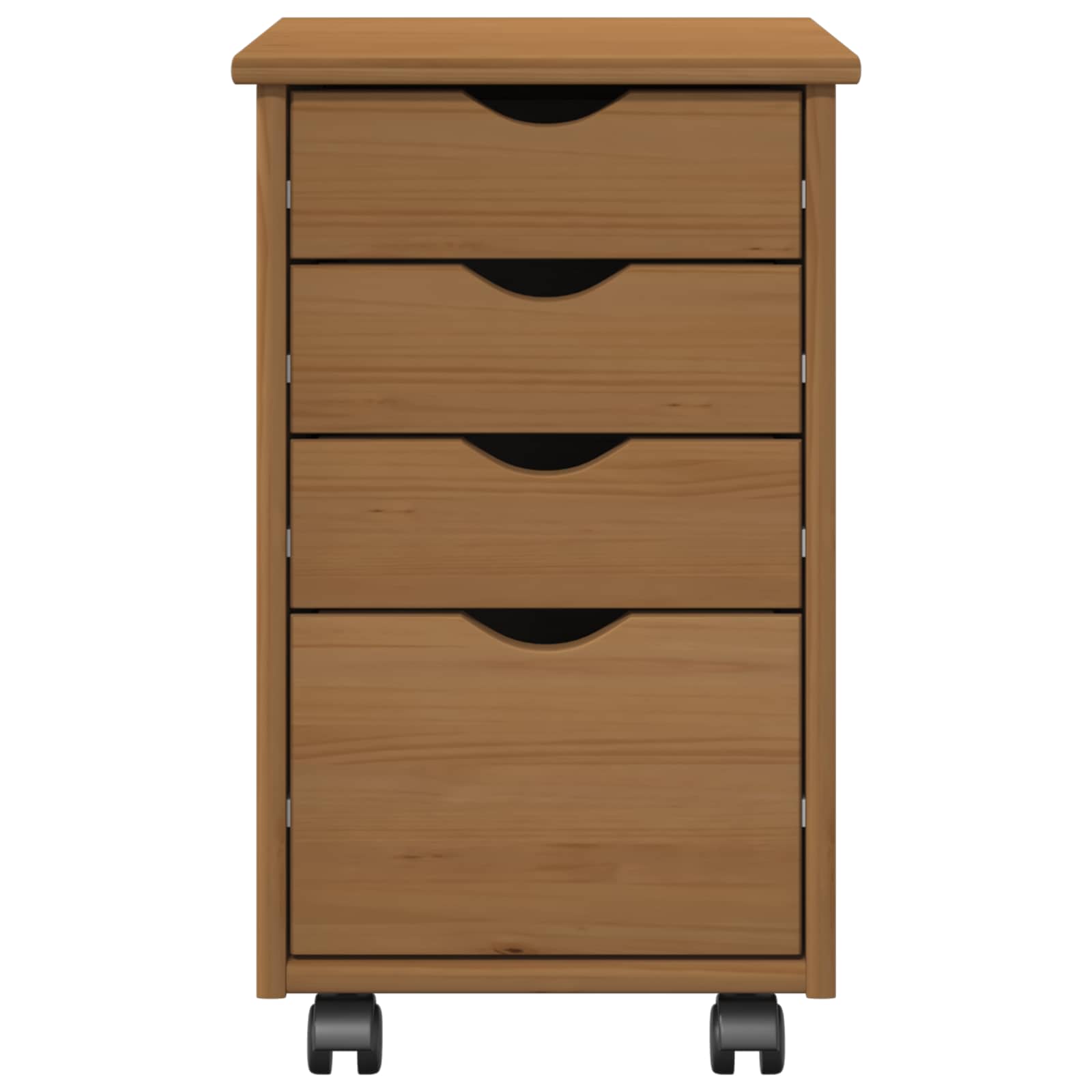 Rollschrank MOSS Honigbraun 34 x 39 x 56 cm