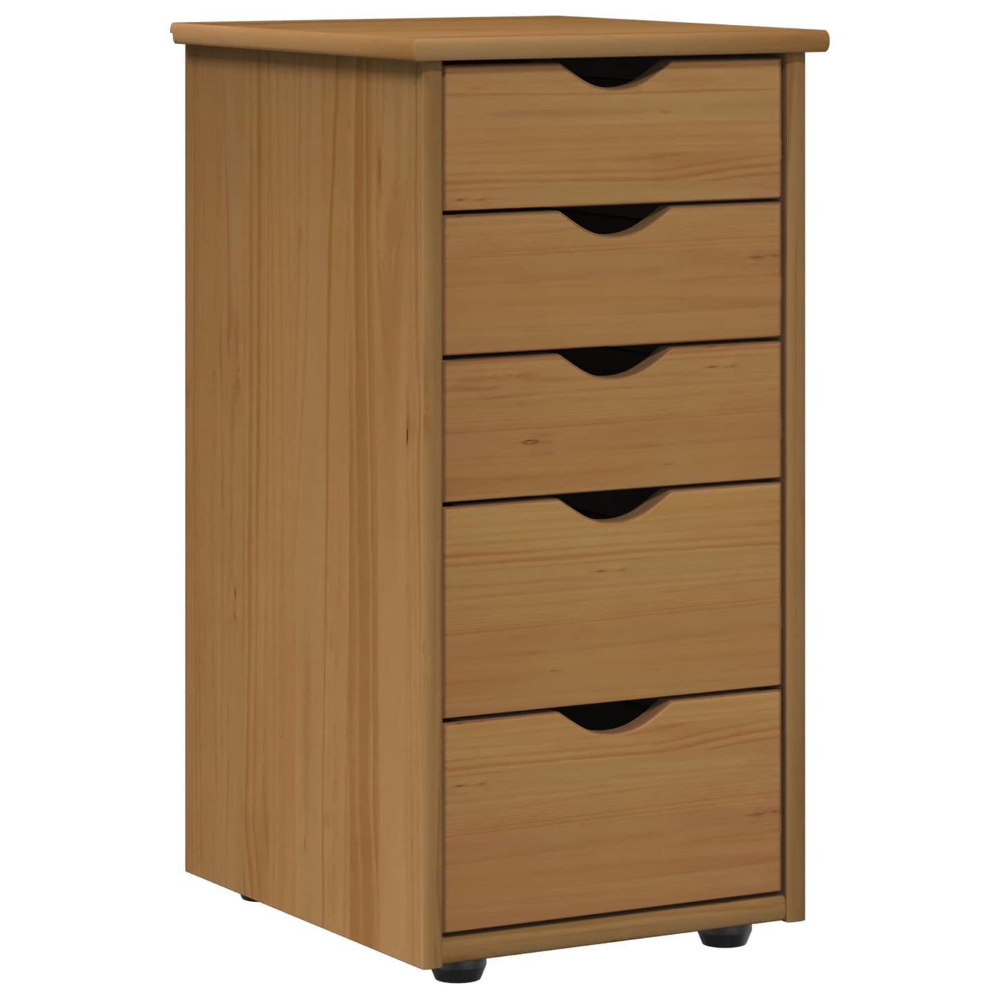Schrank 34 x 39 x 61,5 cm Massivholz Kiefer Honigbraun