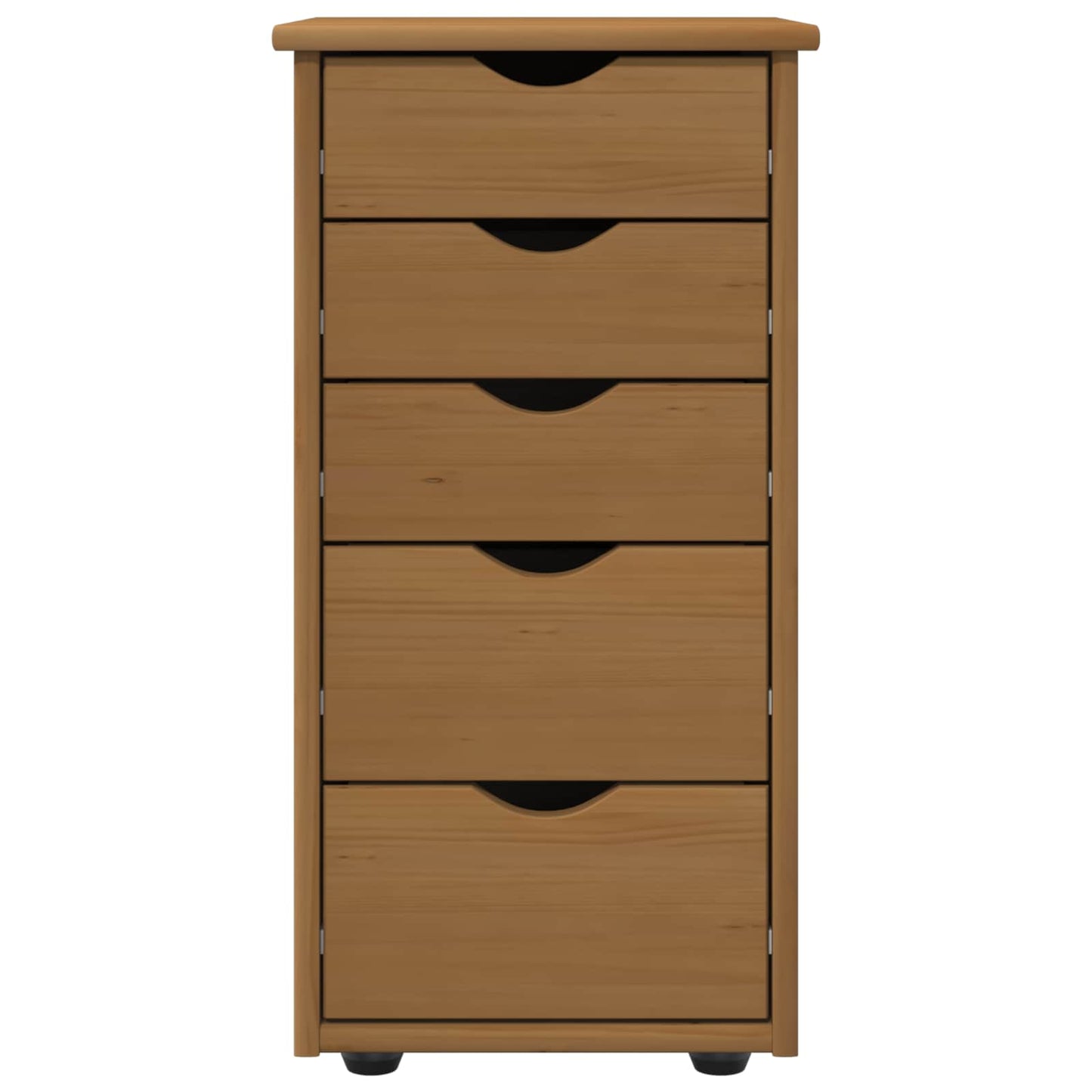 Schrank 34 x 39 x 61,5 cm Massivholz Kiefer Honigbraun