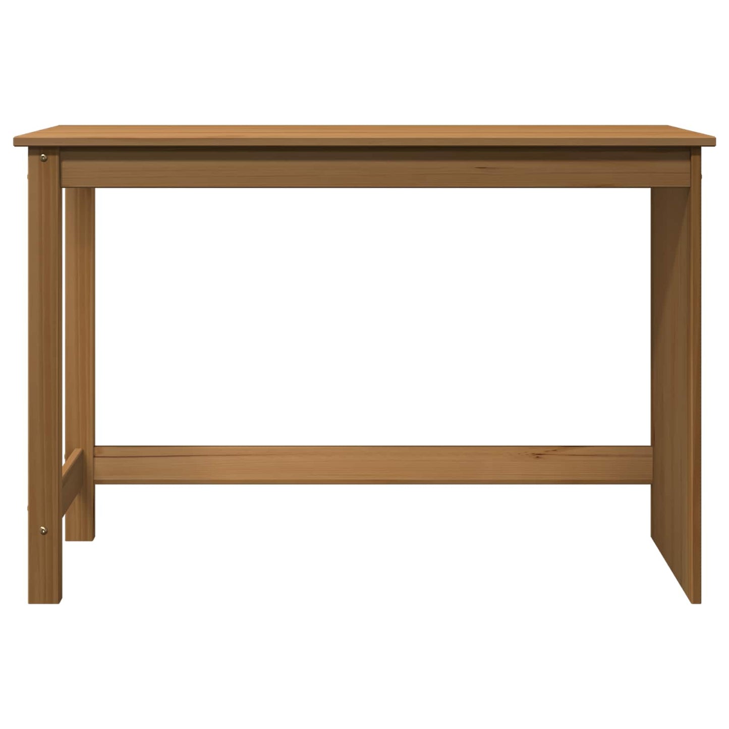 Schreibtisch Honigbraun 112 x 50 x 75 cm Massivholz Kiefer