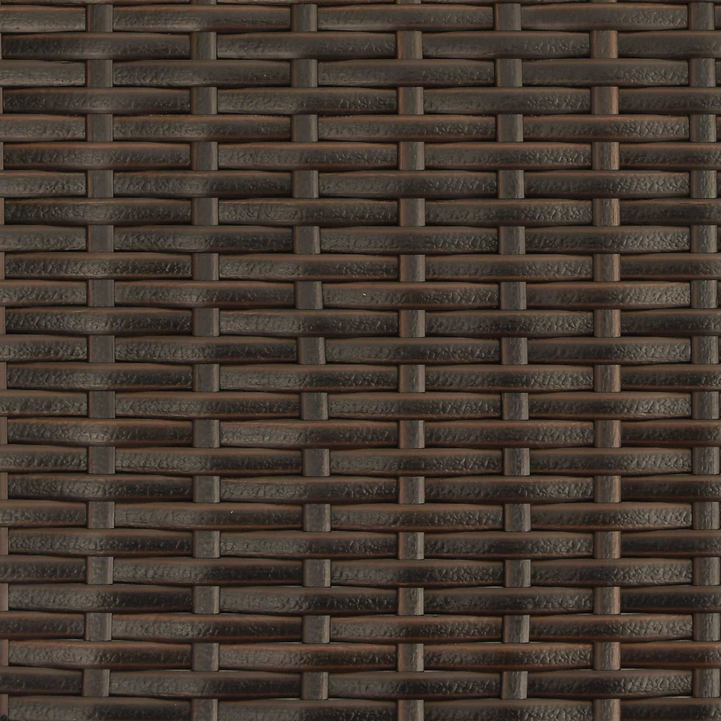 Gartenbank mit Kissen Braun und Creme 105 x 60 x 112 cm