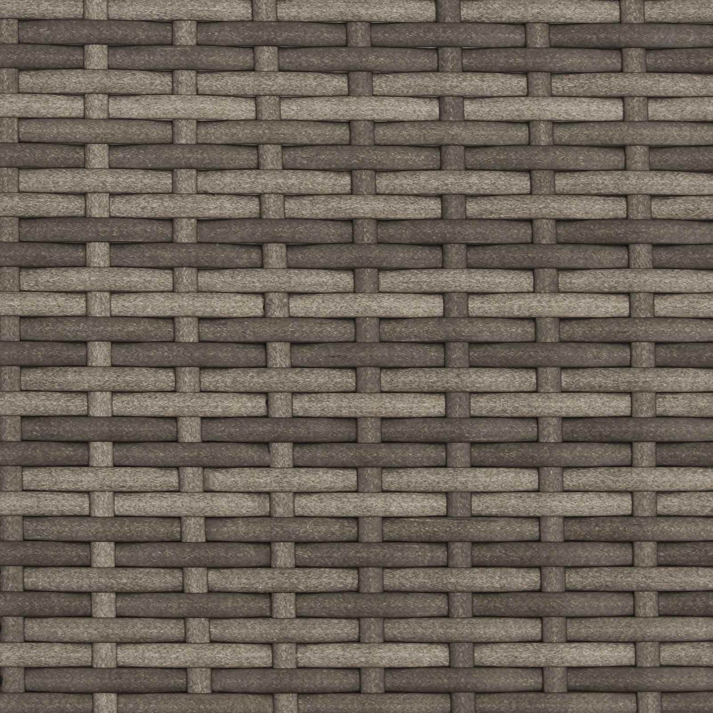 Gartenmöbel Set 3 Stk. Schwarz und Dunkelgrau