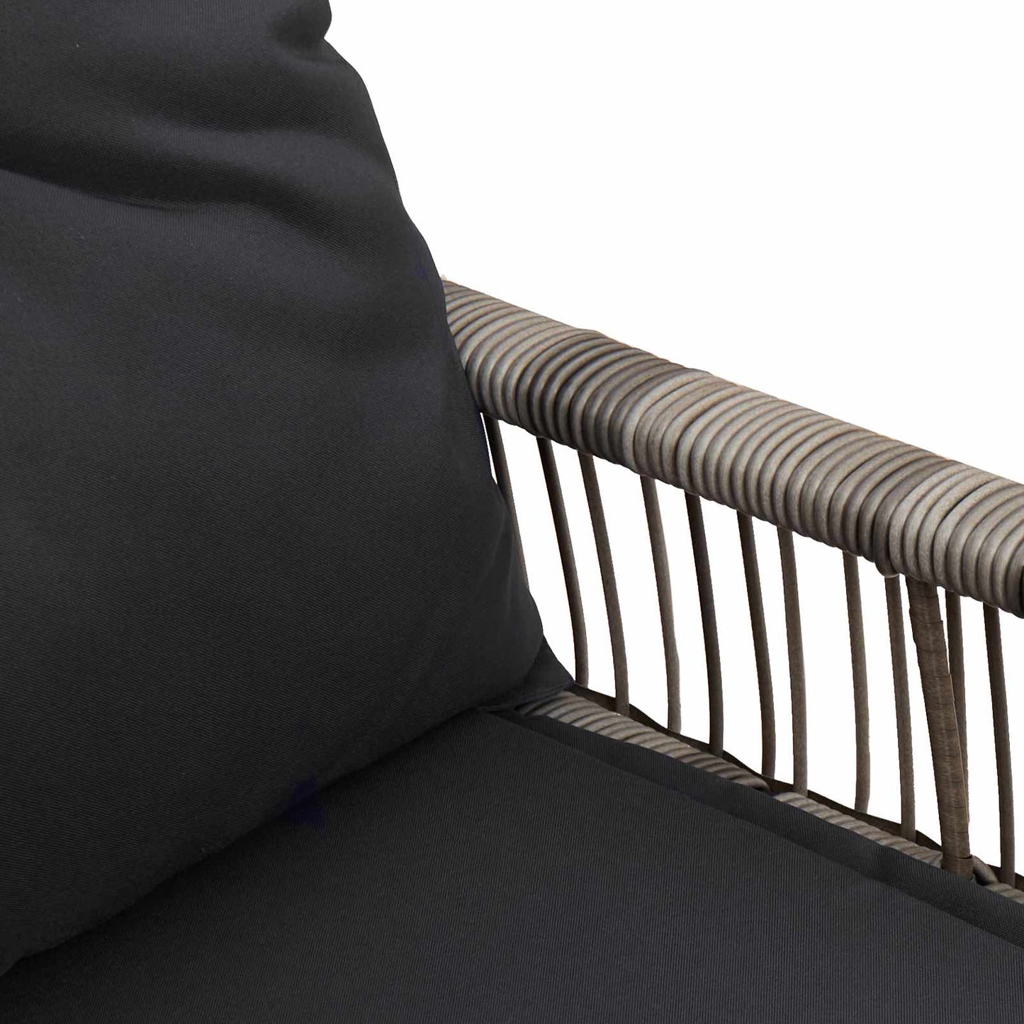 Bank Outdoor 2 -Seater 4 Stk. 110 x 59 x 82 cm Poly-Rattan