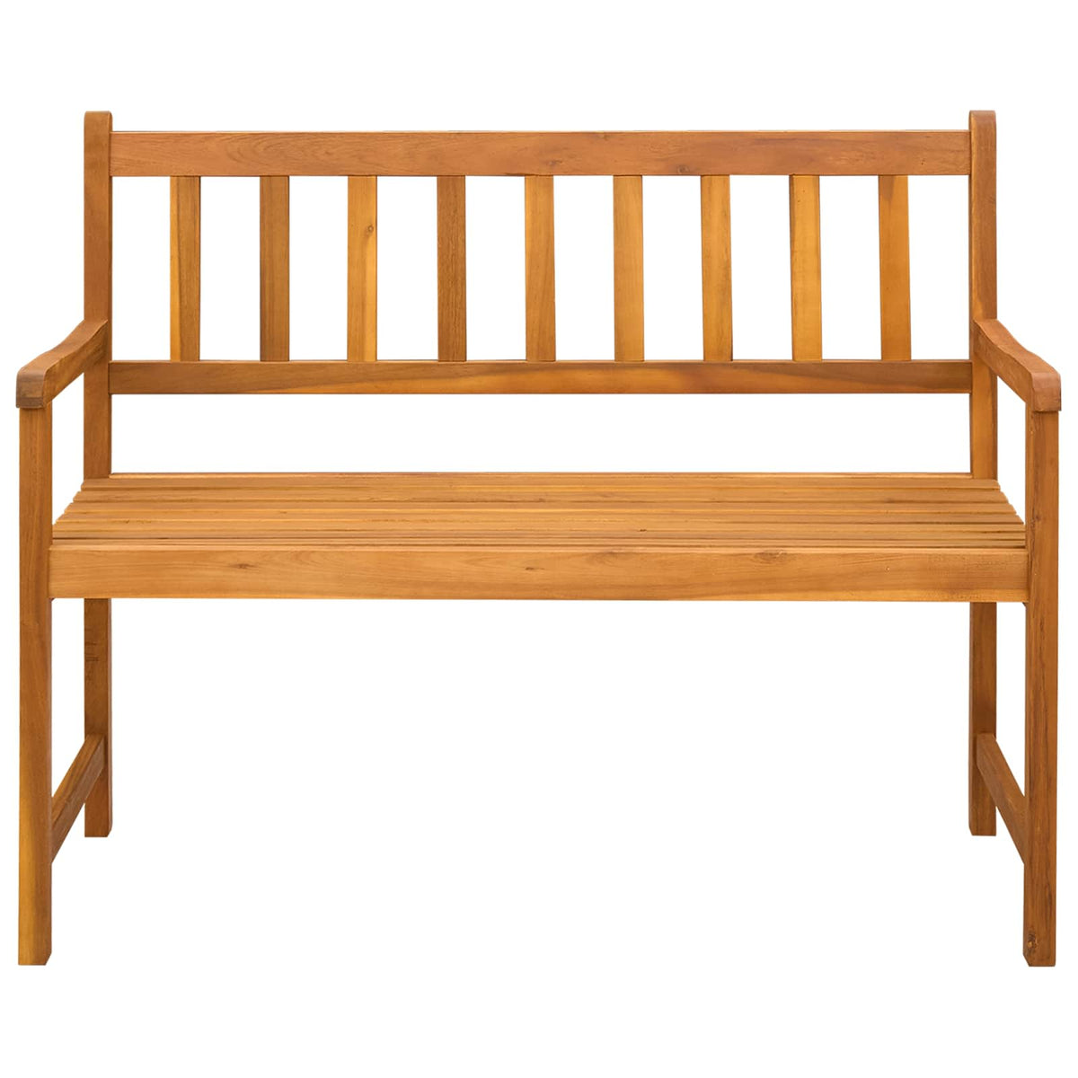 Gartenbank 2-Sitzanzahl 110 x 55 x 90 cm Massivholz Akazie