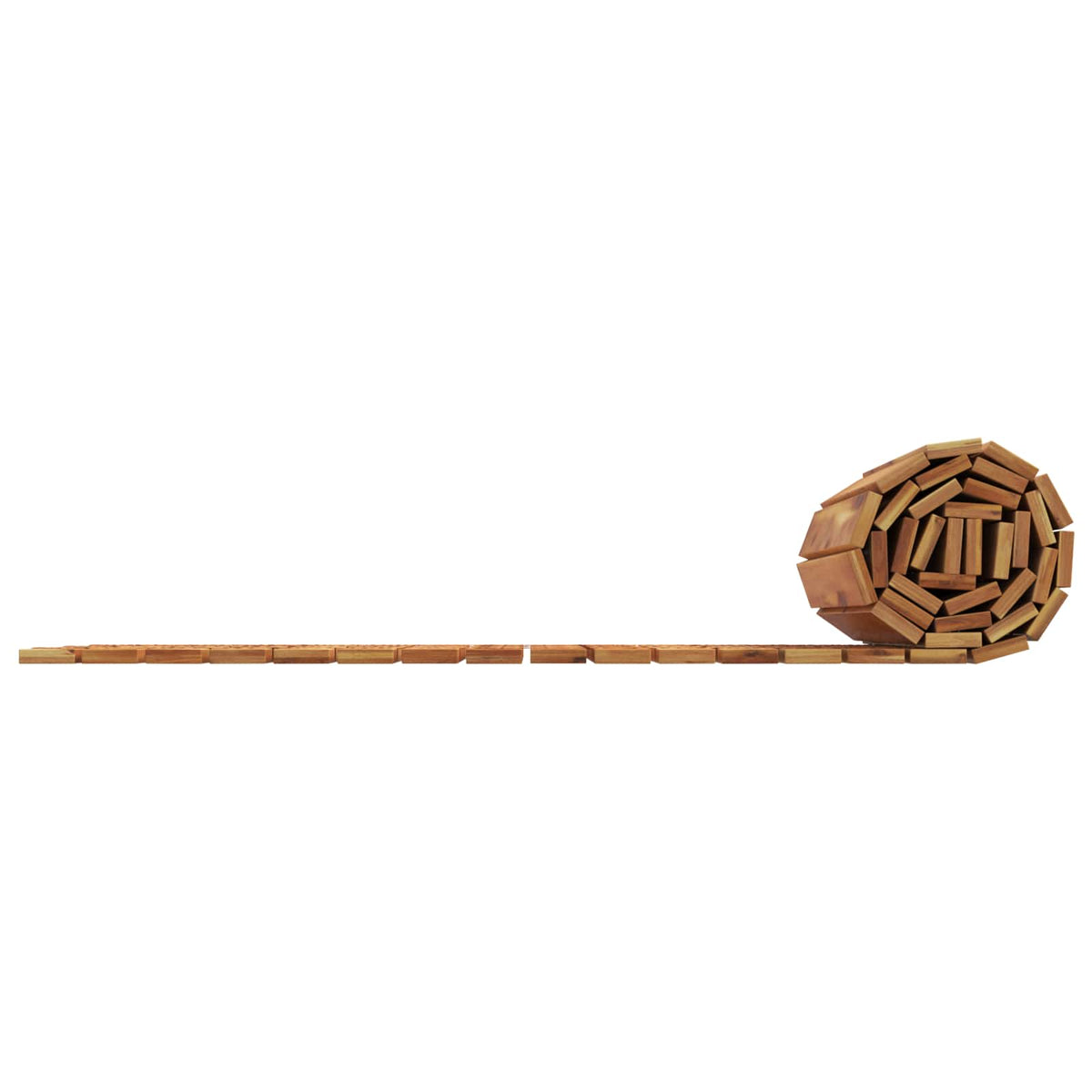 Gartenweg 3 stk. Natur 200 x 50 cm Massivholz Akazie