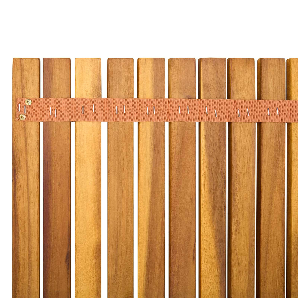 Gartenweg Natur 200 x 40 cm Massivholz Akazie