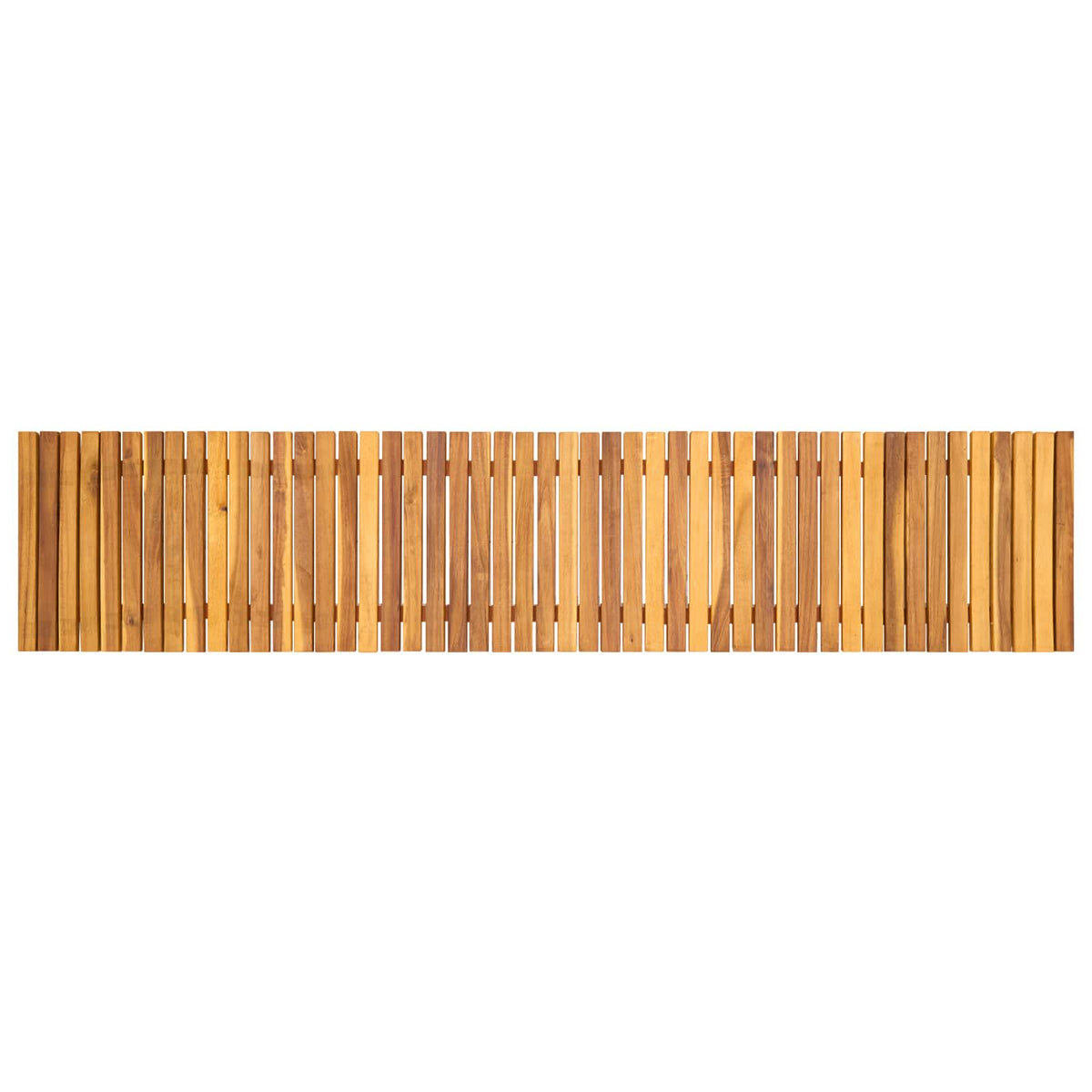 Gartenweg Natur 200 x 40 cm Massivholz Akazie