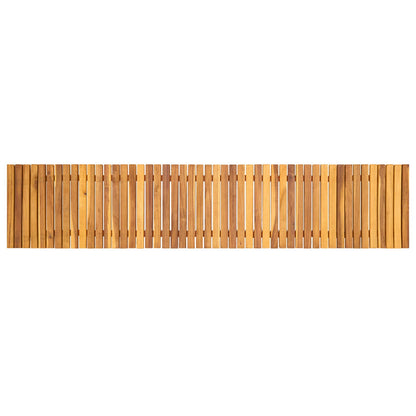Gartenweg Natur 200 x 40 cm Massivholz Akazie