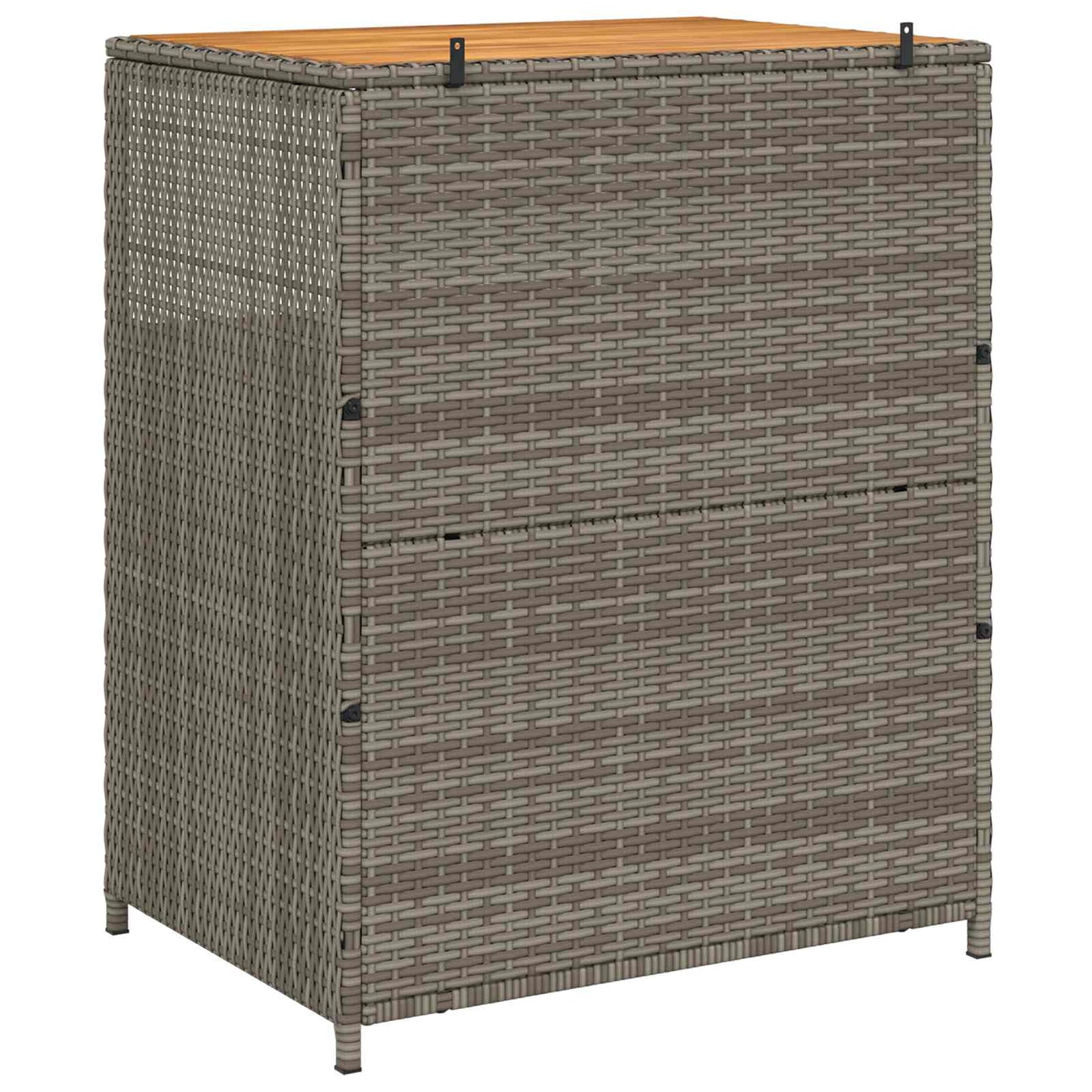Schrank mit Tür Grau 70 x 50 x 87 cm Polyester und Roly Ratten