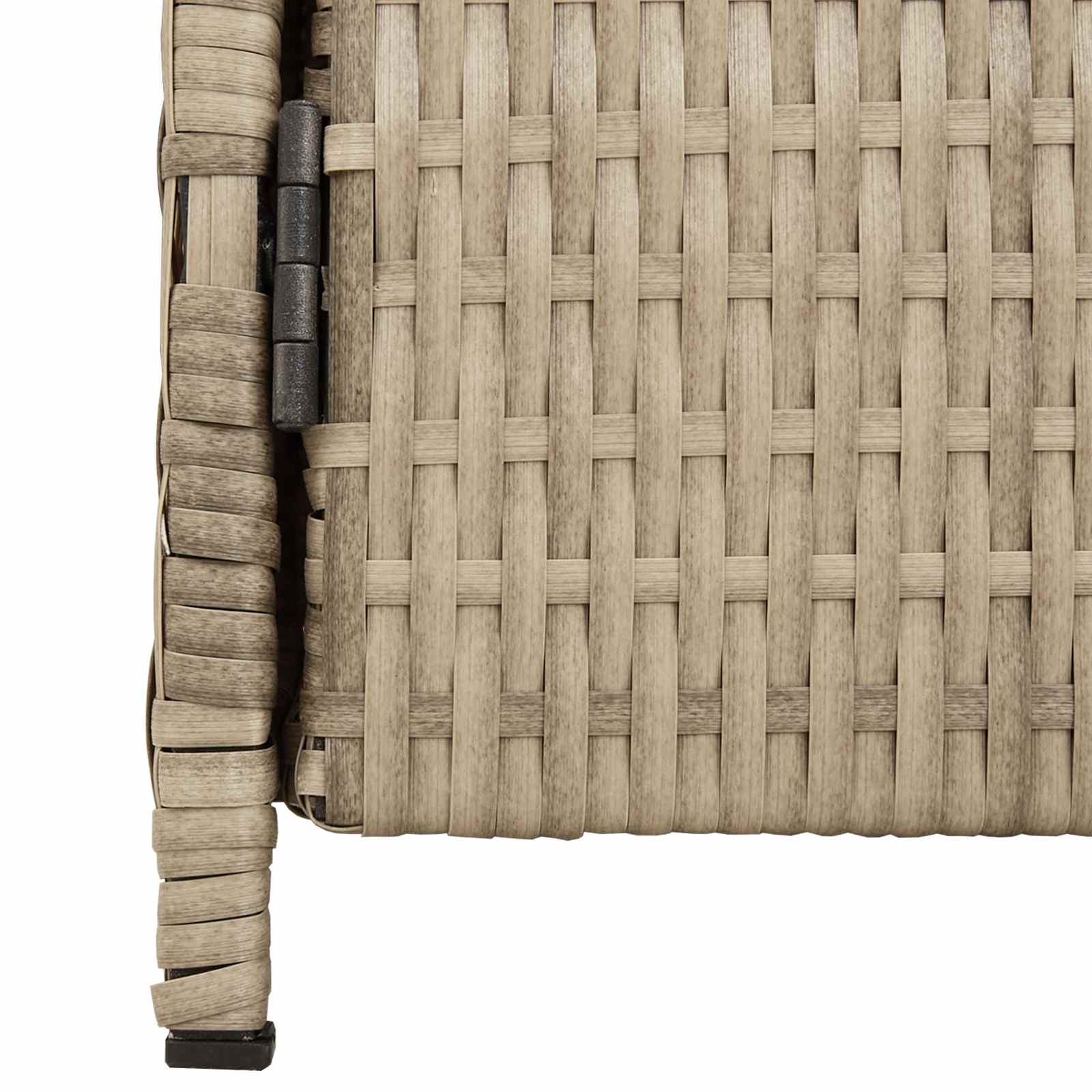 Schrank mit Tür Beige 70 x 50 x 87 cm Polyester und Roly Ratten