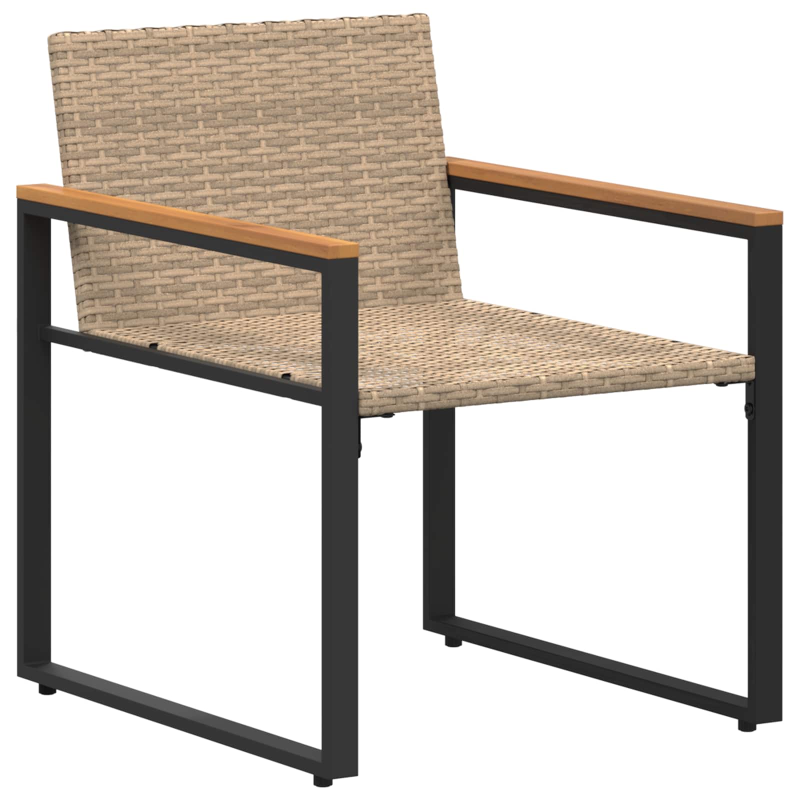Möbelsets 3 Stk. Beige und Cremeweiß Rattan