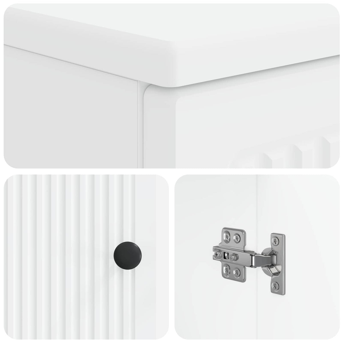 Waschbeckenschrank UTRECHT Weiß 59,5 x 31,5 x 59 cm