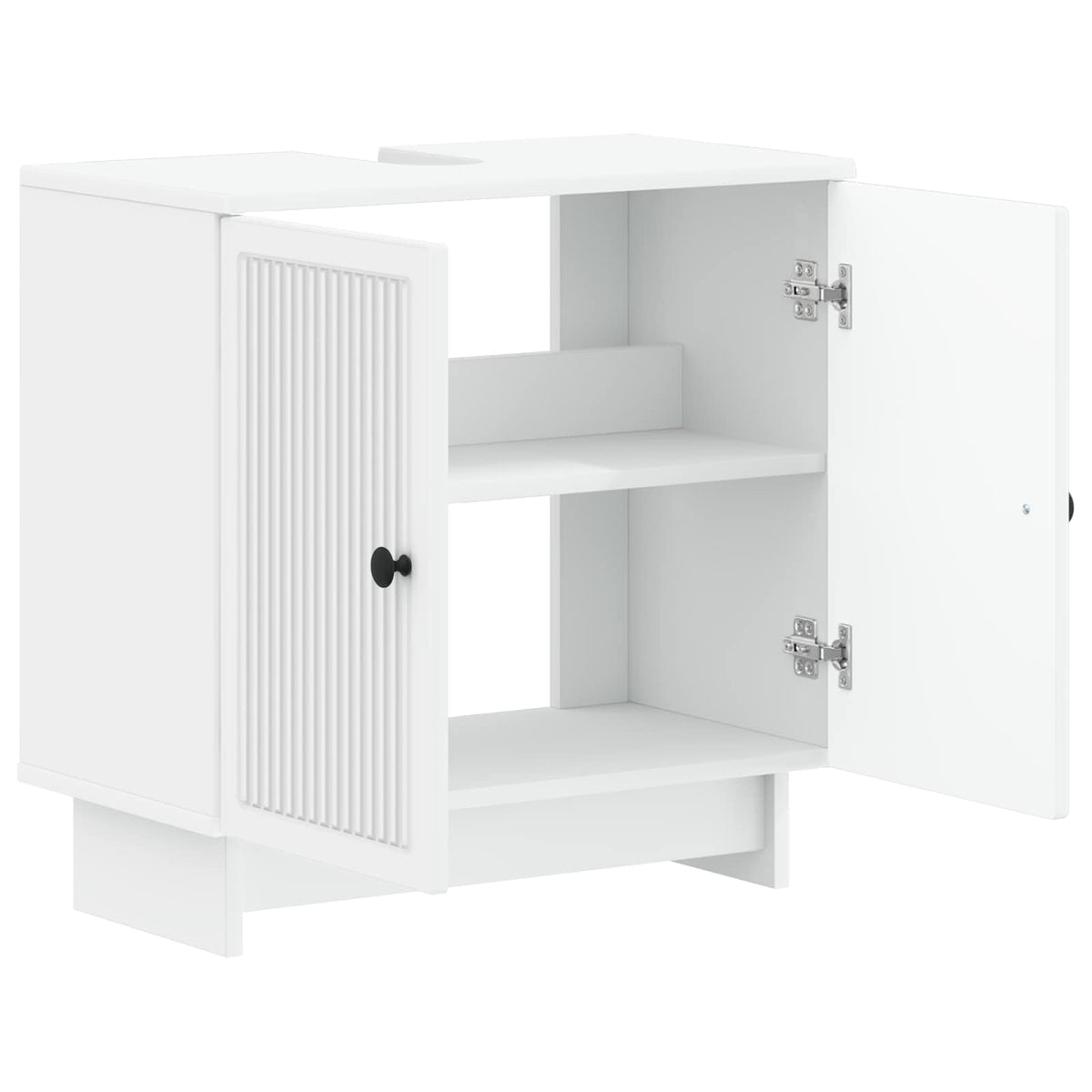 Waschbeckenschrank UTRECHT Weiß 59,5 x 31,5 x 59 cm