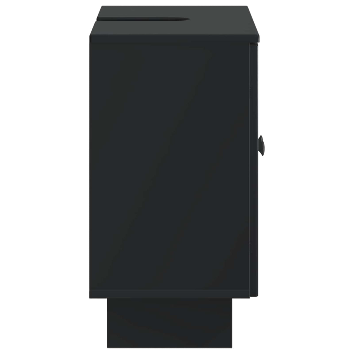 Waschbeckenschrank EDE Schwarz 59,5 x 31,5 x 59 cm