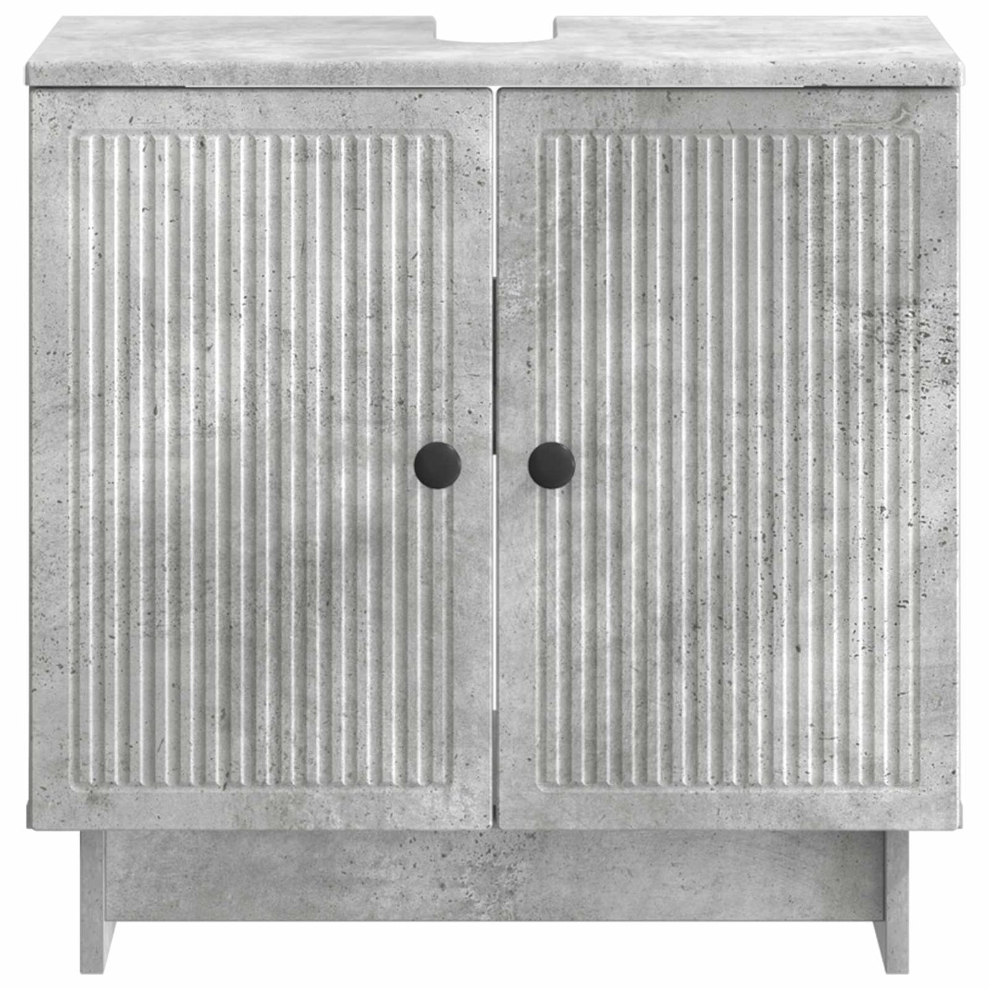Waschbeckenschrank EDE Betongrau 59,5 x 31,5 x 59 cm