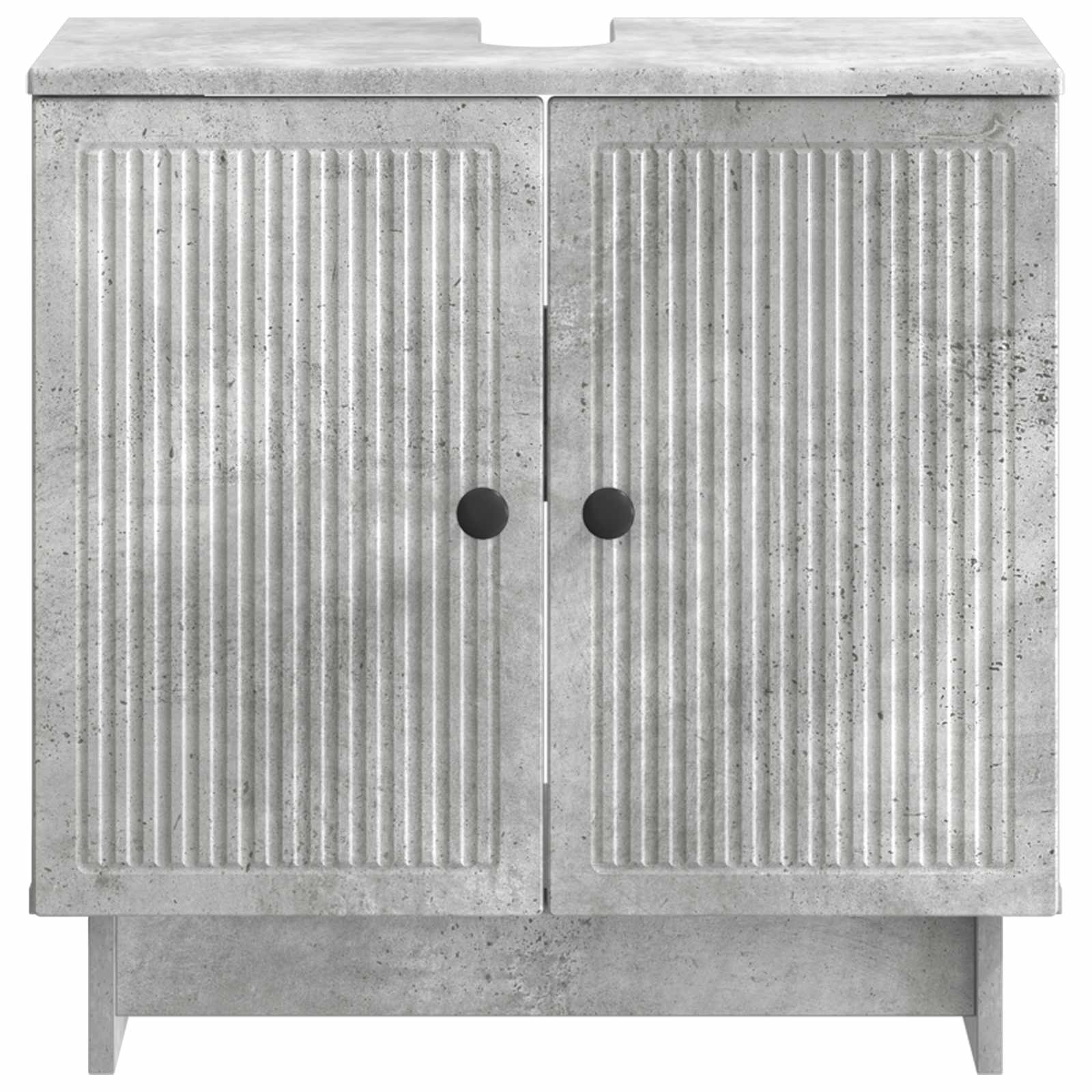 Waschbeckenschrank EDE Betongrau 59,5 x 31,5 x 59 cm