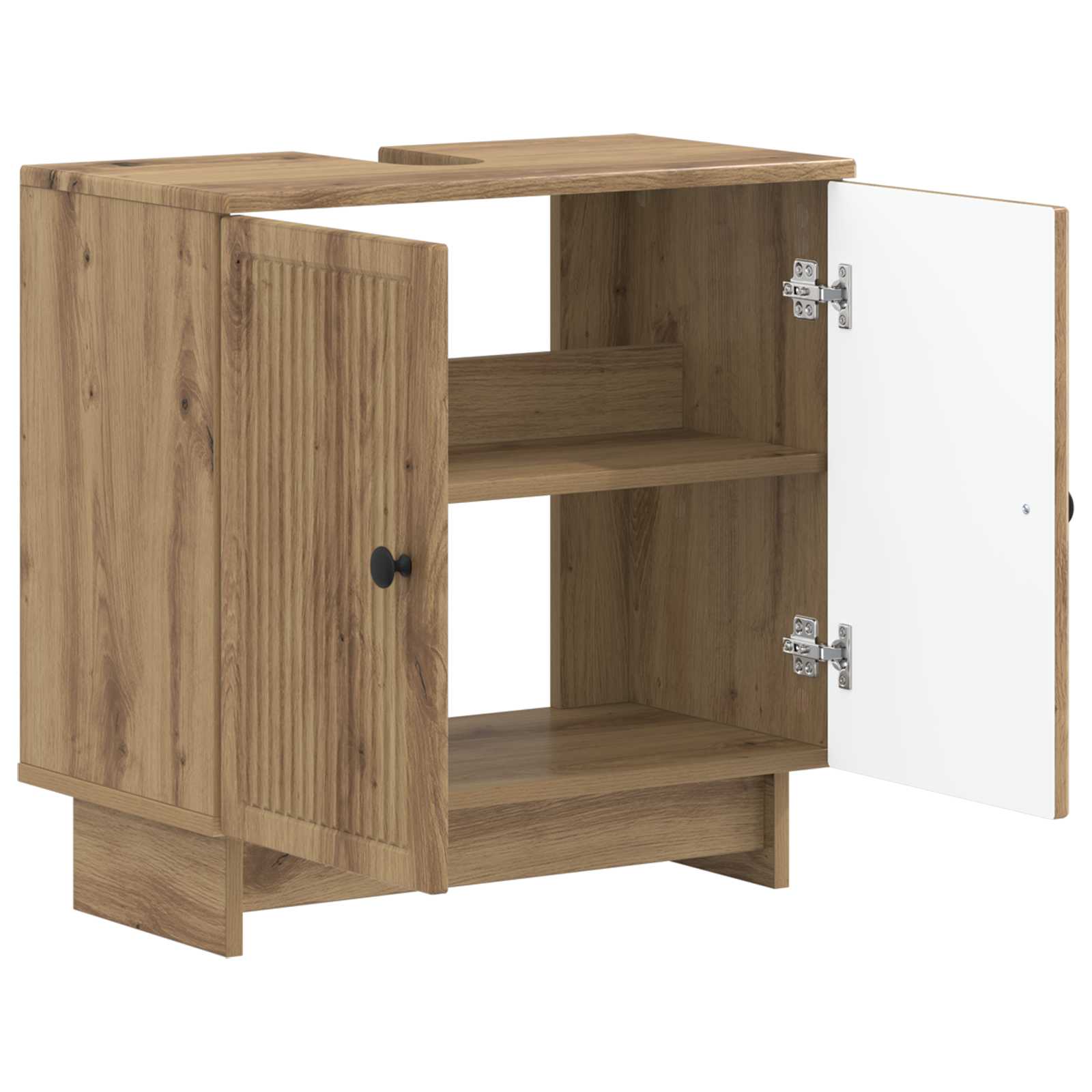Waschbeckenschrank EDE Artisan-Eiche 59,5 x 31,5 x 59 cm
