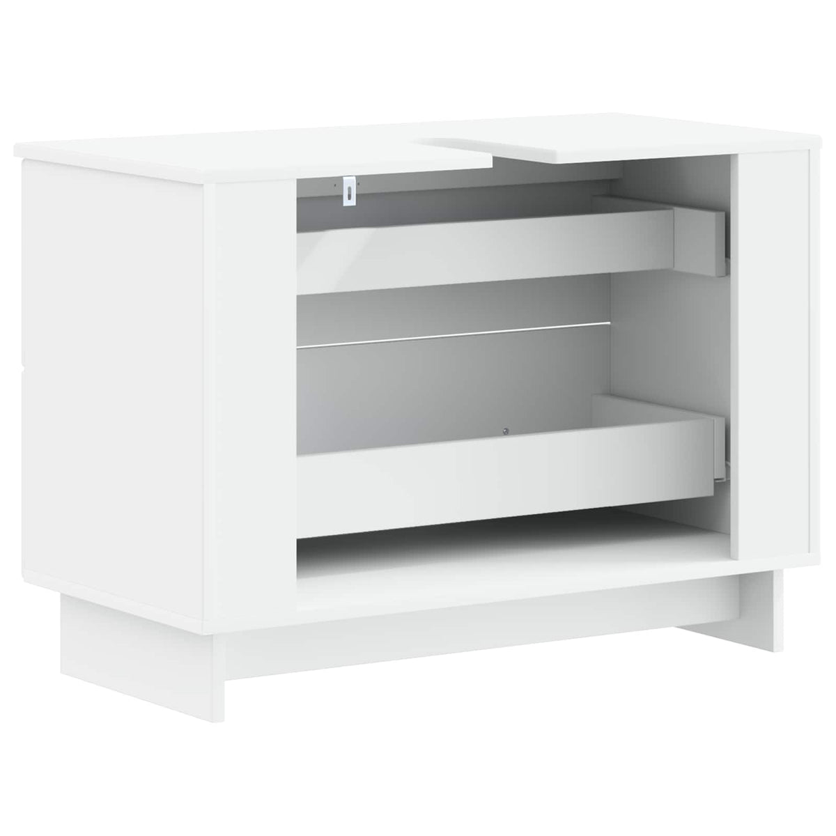 Waschbeckenschrank EDE Weiß 82 x 41 x 59 cm Holzwerkstoff