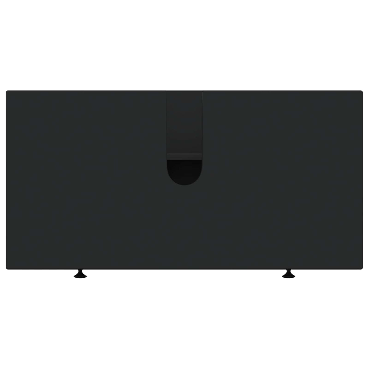 Waschbeckenschrank EDE Schwarz 82 x 41 x 59 cm Holzwerkstoff