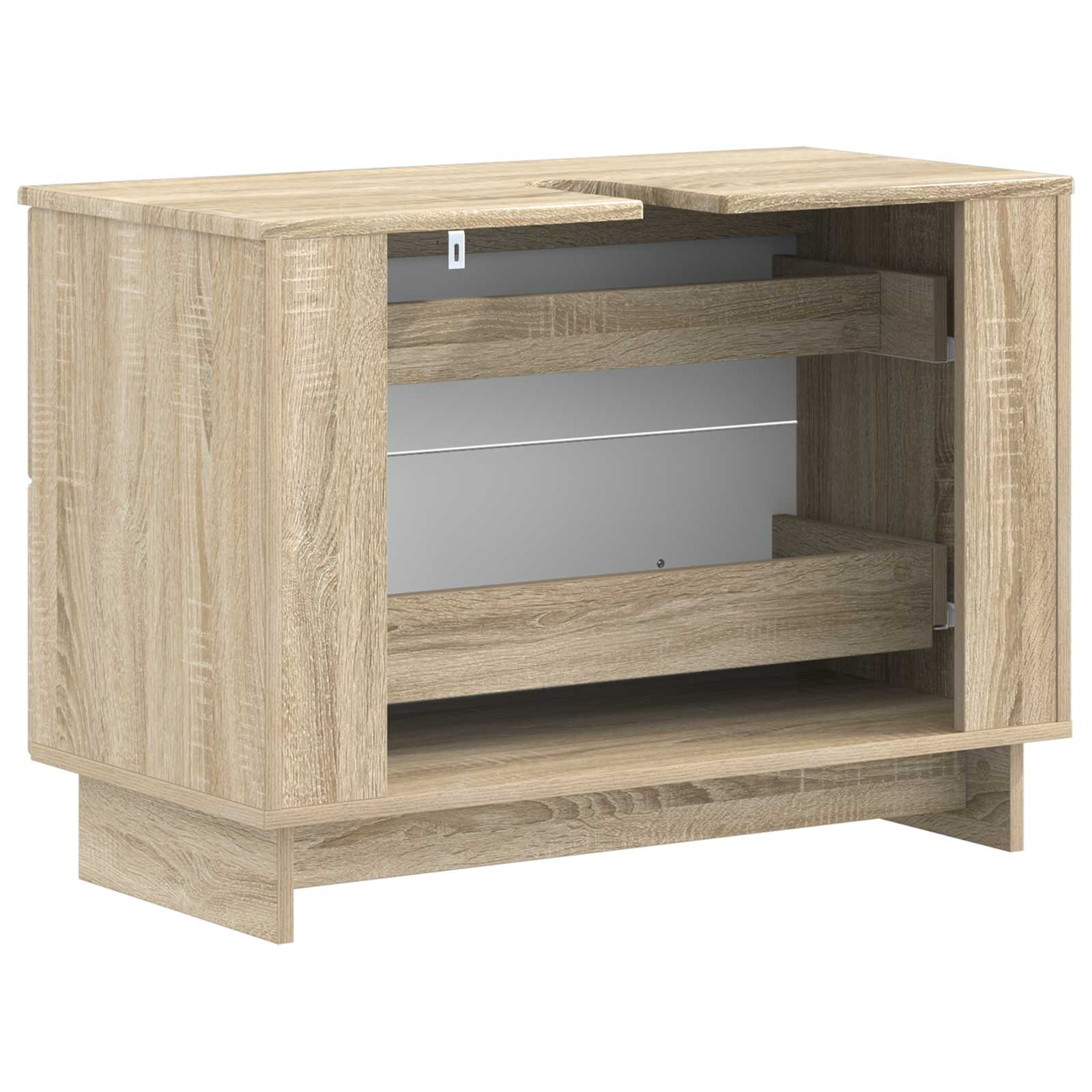 Waschbeckenschrank EDE Sonoma-Eiche 82 x 41 x 59 cm