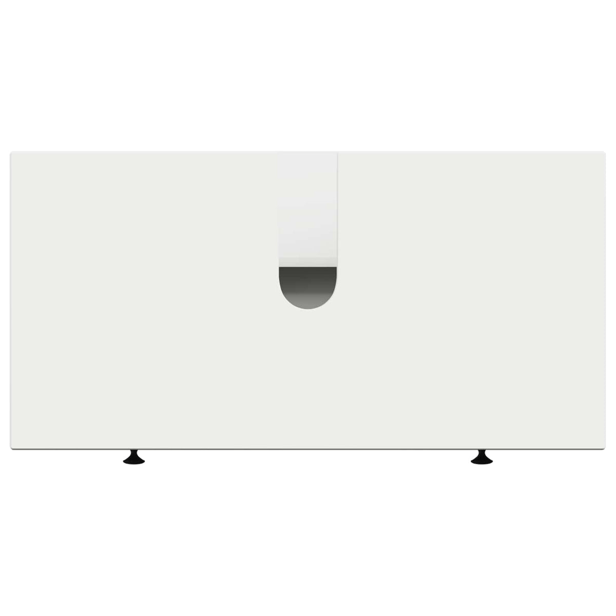 Waschbeckenschrank EDE Hochglanz Weiß 82 x 41 x 59 cm