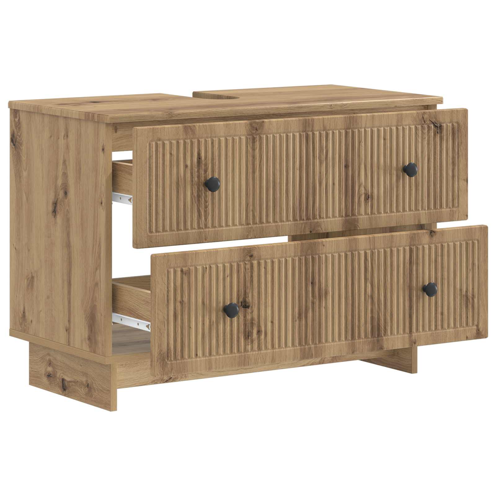 Waschbeckenschrank EDE Artisan-Eiche 82 x 41 x 59 cm