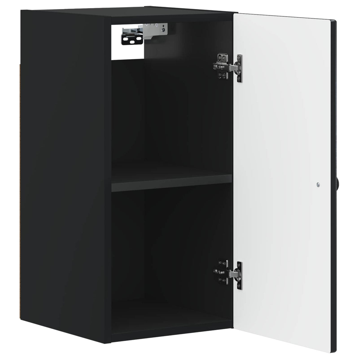 Badezimmer-Wandschrank EDE Schwarz 30 x 31 x 59 cm