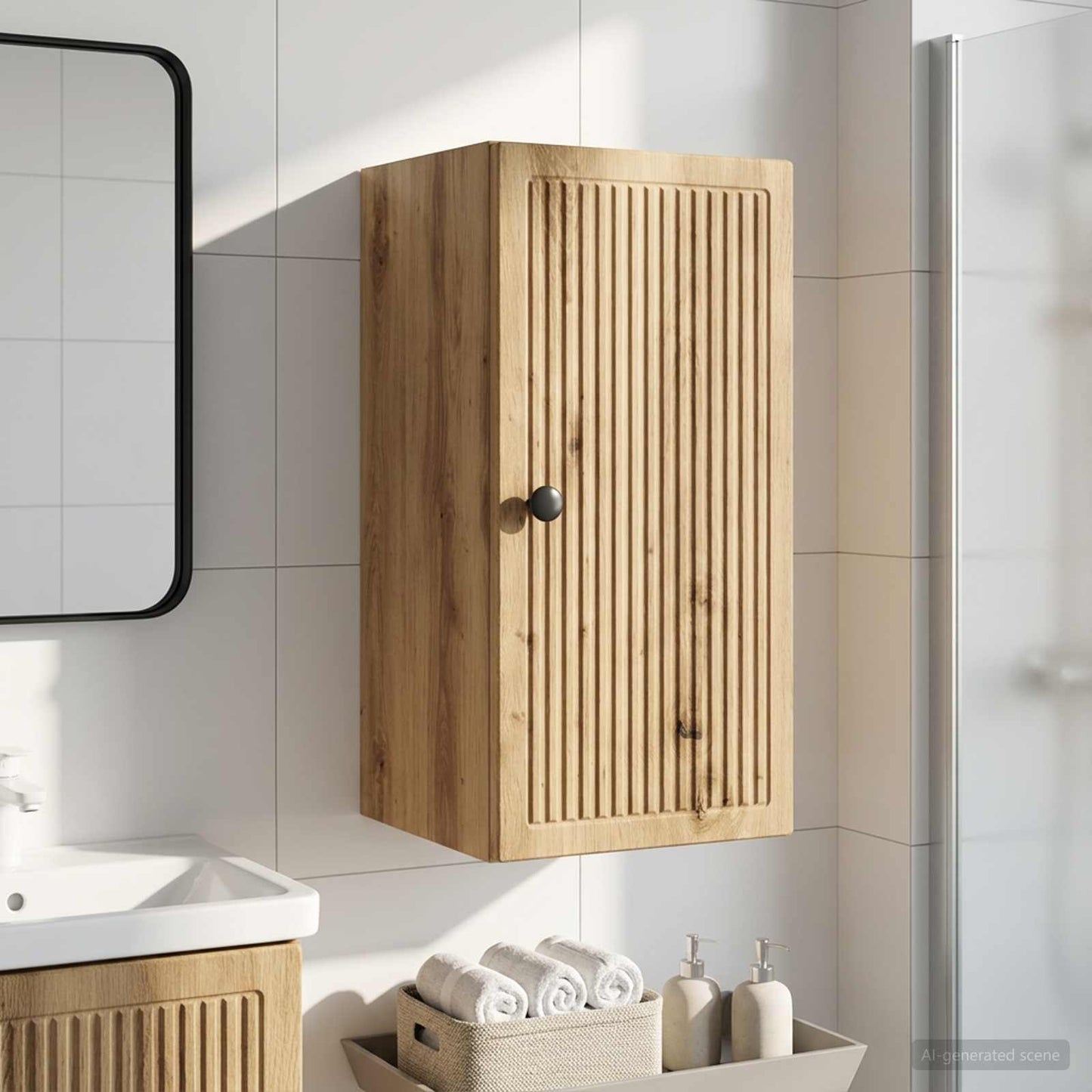 Badezimmer-Wandschrank EDE Artisan-Eiche 30 x 31 x 59 cm
