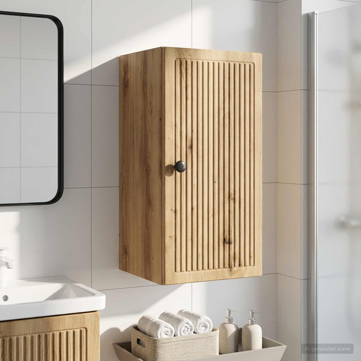 Badezimmer-Wandschrank EDE Artisan-Eiche 30 x 31 x 59 cm