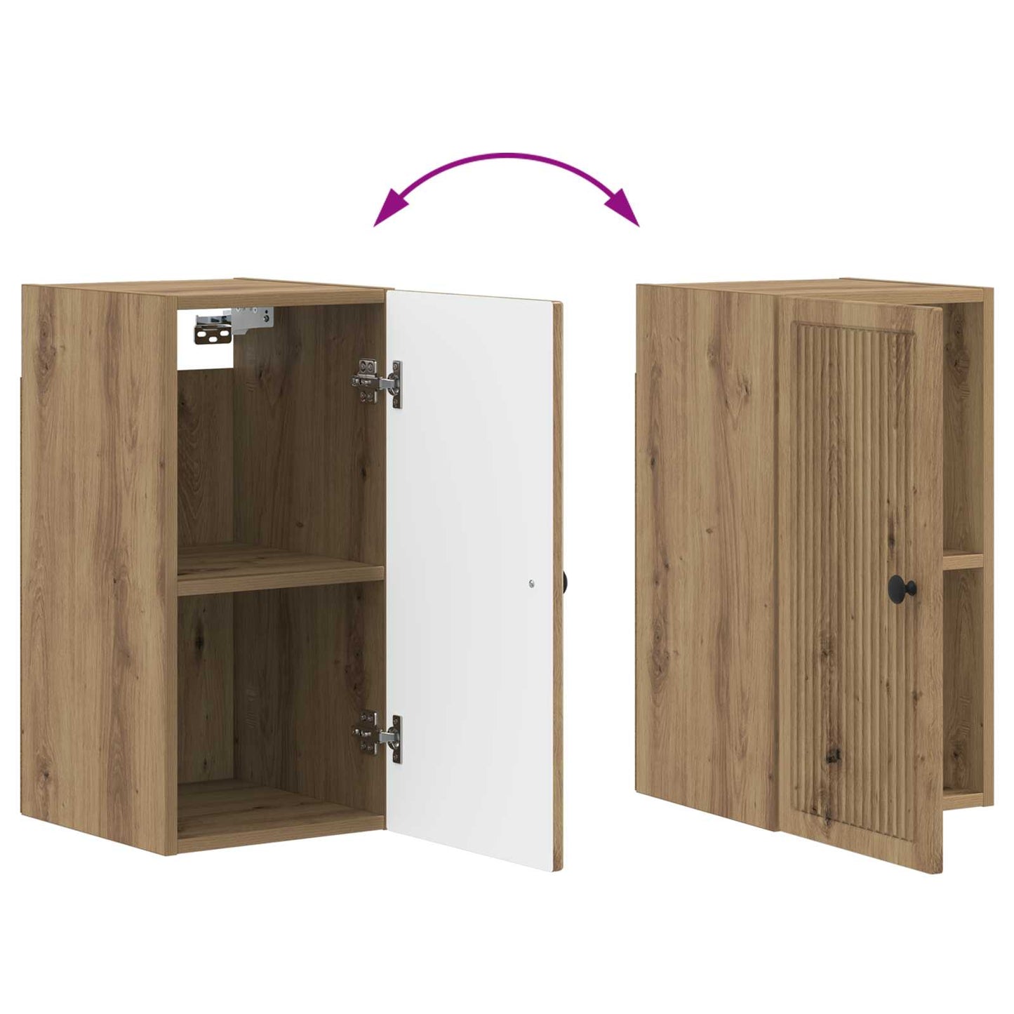 Badezimmer-Wandschrank EDE Artisan-Eiche 30 x 31 x 59 cm