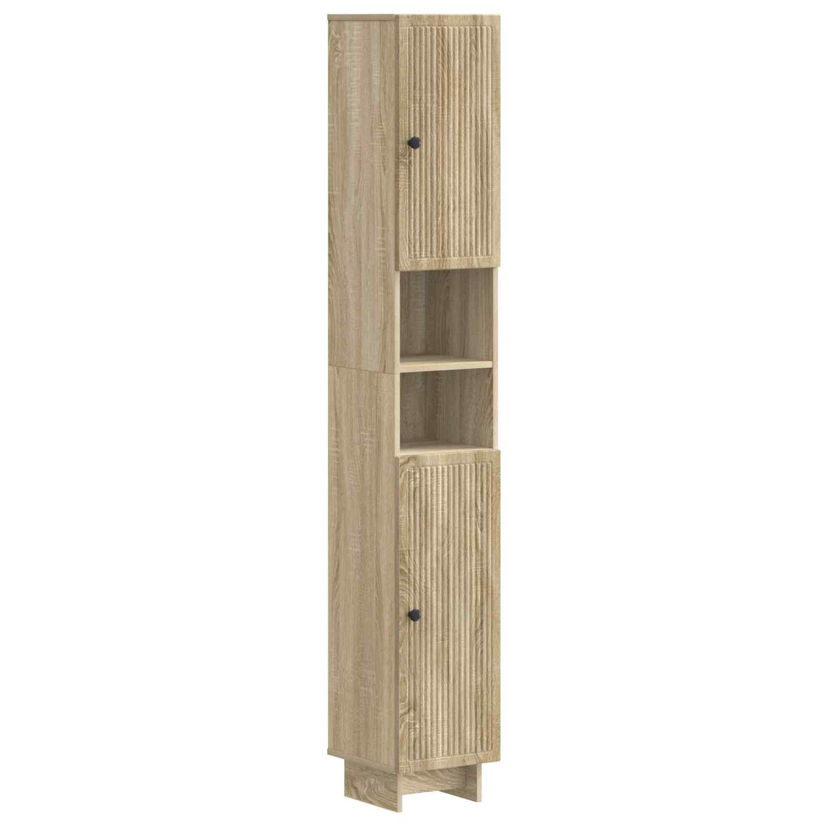 Badezimmerschrank mit offenem Regal EDE Sonoma-Eiche
