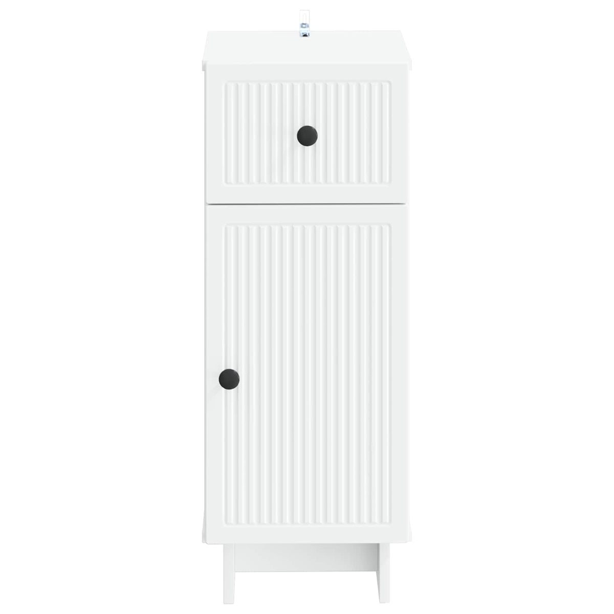 Badezimmer Aufbewahrungsschrank EDE Weiß 30 x 31 x 80 cm
